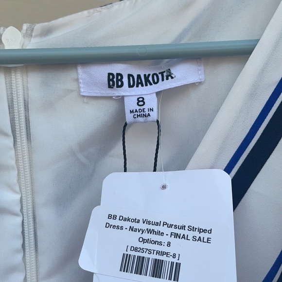 BB Dakota visual pursuit striped dress - Picture 7 of 7